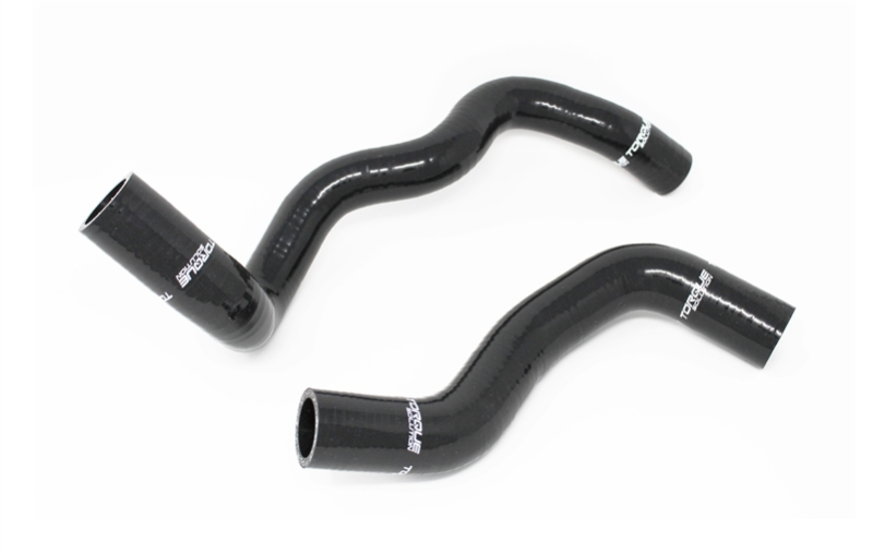 Ford Focus RS Radiator Hose Kit - Torque Solution - Silicone - Black - `16-`27
